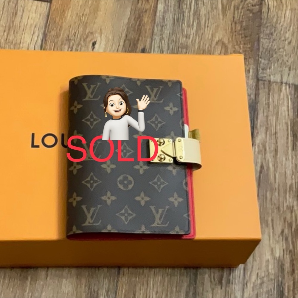 NWOT AUTHENTIC LOUIS VUITTON PAUL MM NOTEBOOK COVER✅no offers✅
